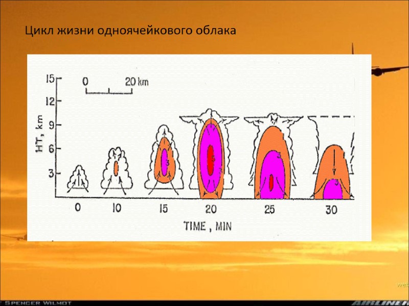 Цикл жизни одноячейкового облака